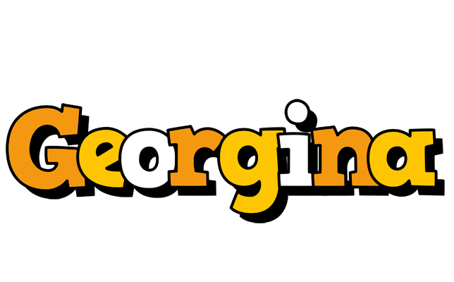 Georgina cartoon logo