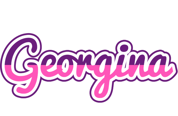 Georgina cheerful logo
