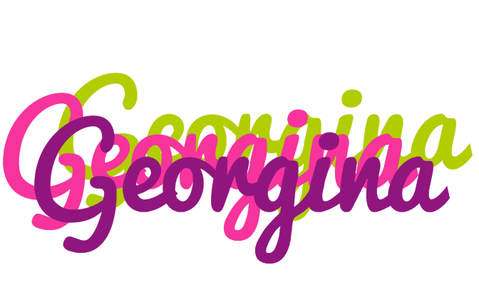 Georgina flowers logo