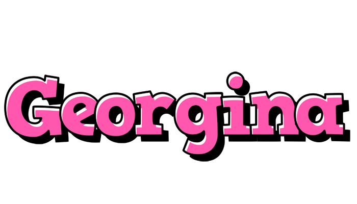 Georgina girlish logo