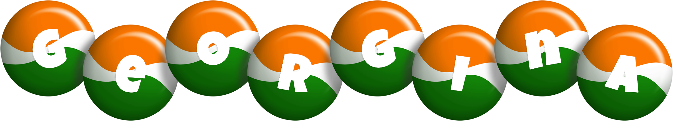 Georgina india logo