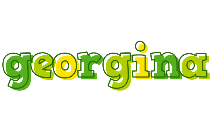 Georgina juice logo
