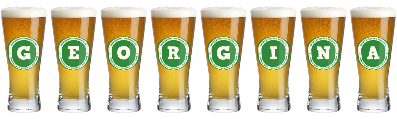 Georgina lager logo