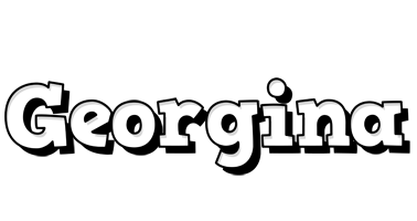 Georgina snowing logo