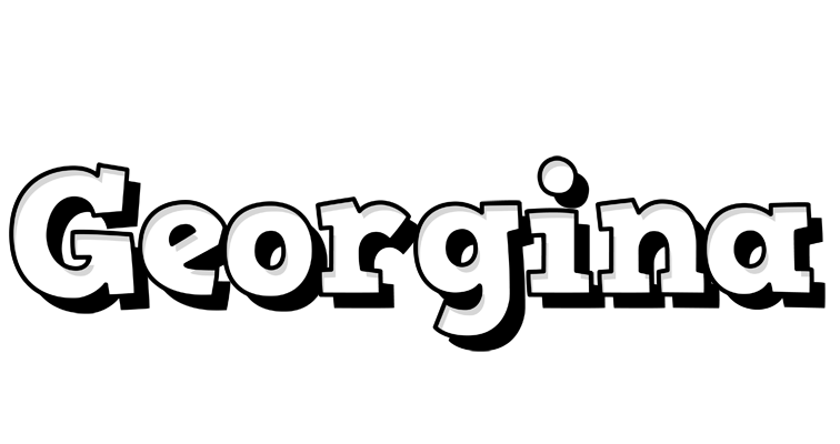 Georgina snowing logo