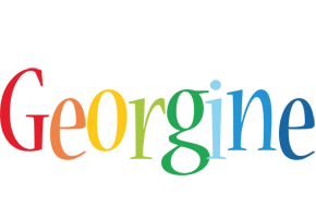 Georgine birthday logo