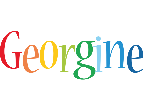 Georgine birthday logo