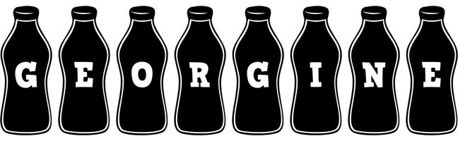 Georgine bottle logo