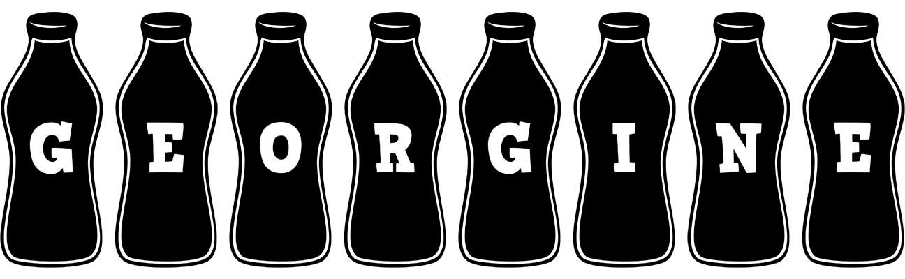 Georgine bottle logo