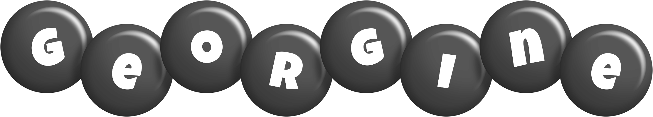 Georgine candy-black logo