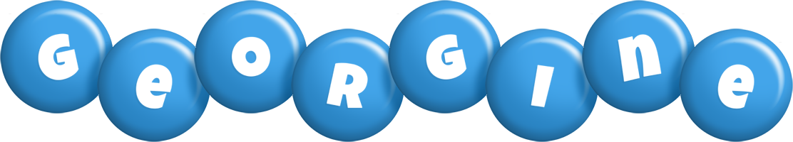 Georgine candy-blue logo