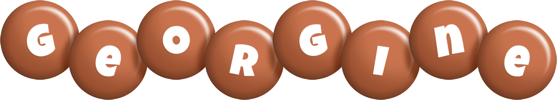 Georgine candy-brown logo