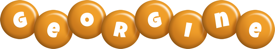 Georgine candy-orange logo