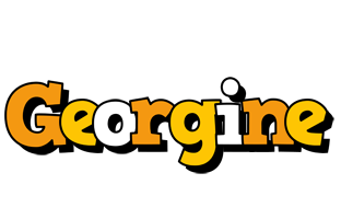 Georgine cartoon logo