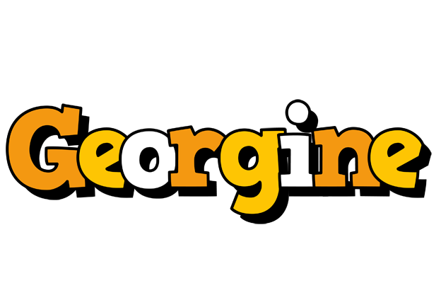 Georgine cartoon logo