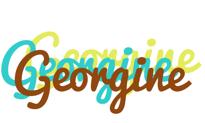 Georgine cupcake logo