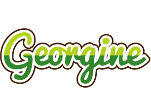 Georgine golfing logo