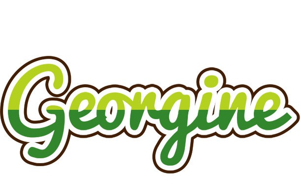 Georgine golfing logo