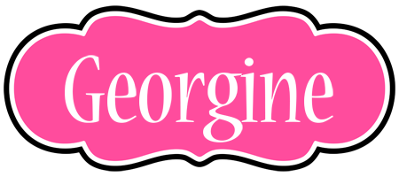 Georgine invitation logo