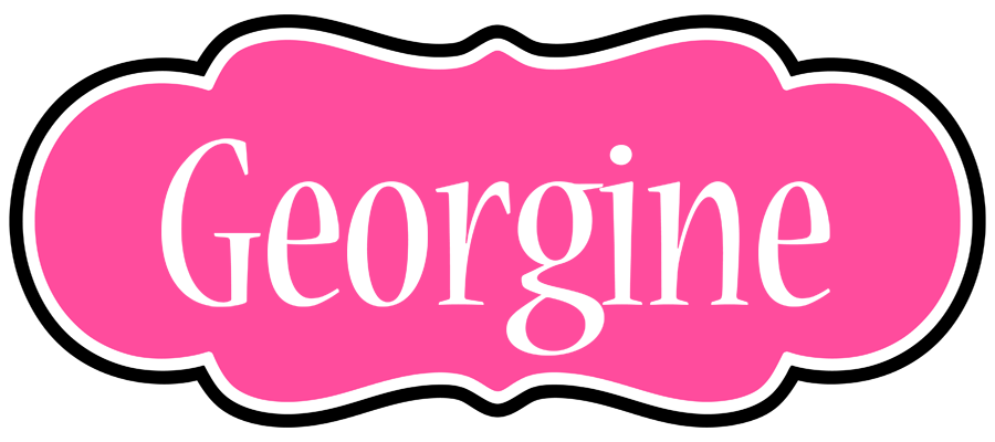 Georgine invitation logo