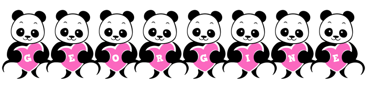 Georgine love-panda logo