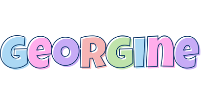 Georgine pastel logo