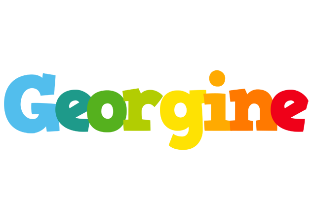 Georgine rainbows logo
