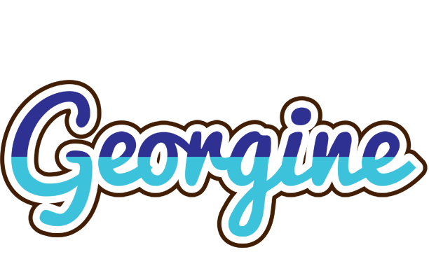 Georgine raining logo