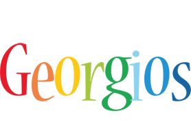 Georgios birthday logo