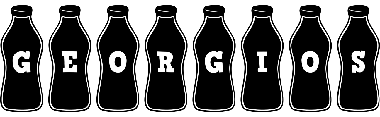 Georgios bottle logo