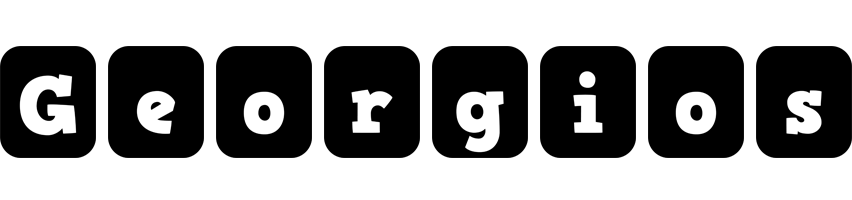 Georgios box logo