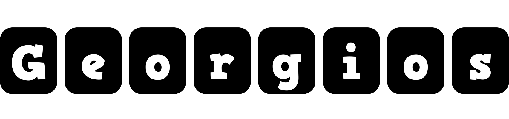 Georgios box logo
