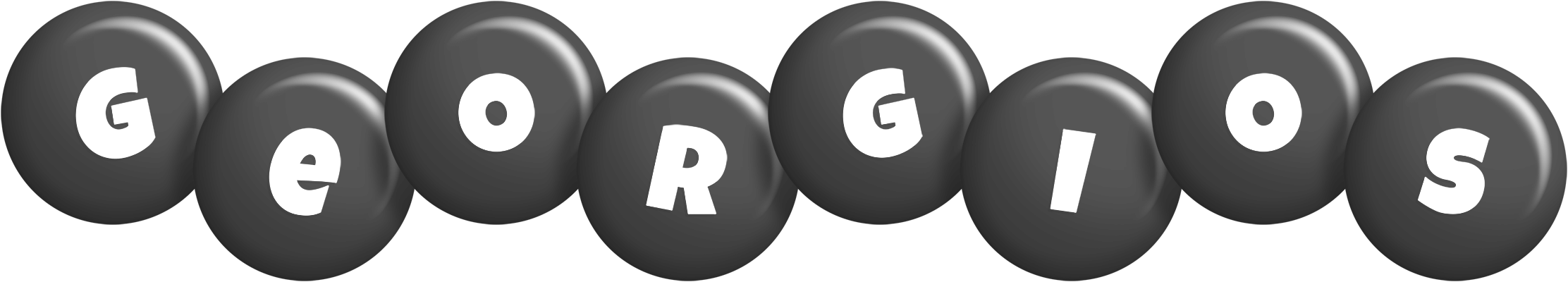 Georgios candy-black logo