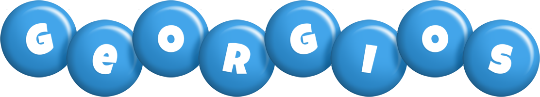 Georgios candy-blue logo