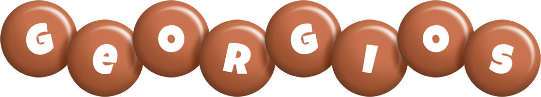 Georgios candy-brown logo