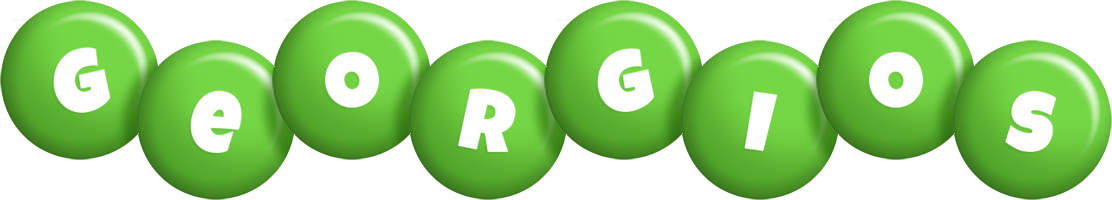 Georgios candy-green logo