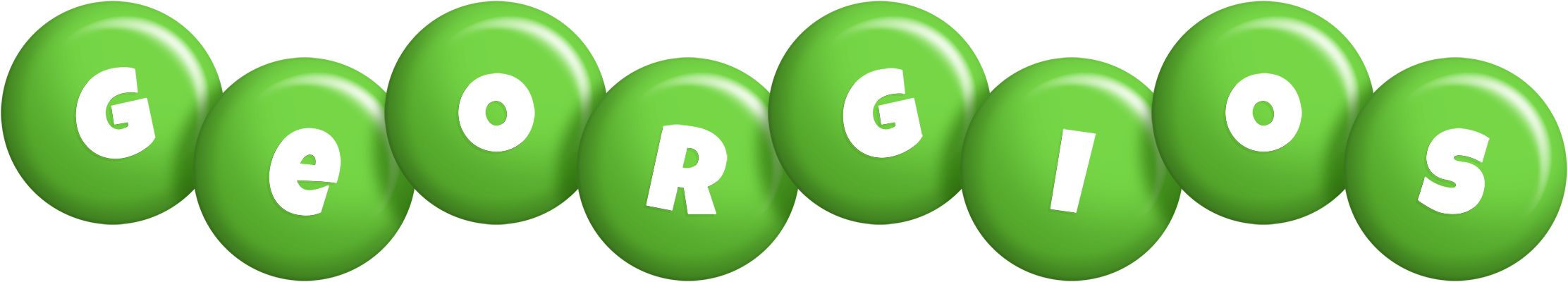 Georgios candy-green logo