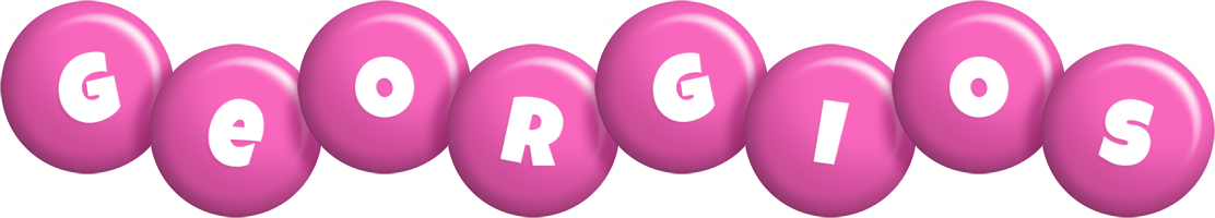 Georgios candy-pink logo
