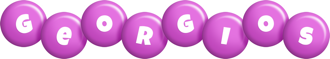 Georgios candy-purple logo