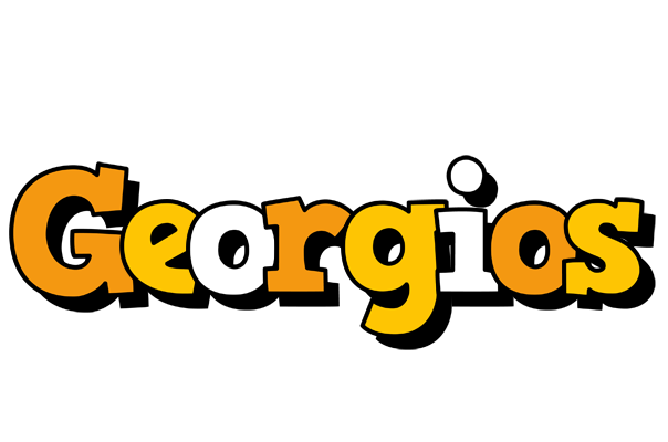 Georgios cartoon logo