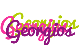 Georgios flowers logo