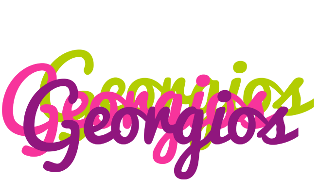 Georgios flowers logo
