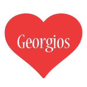 Georgios love logo