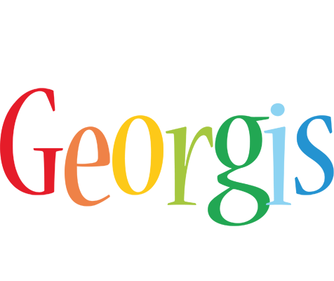 Georgis birthday logo