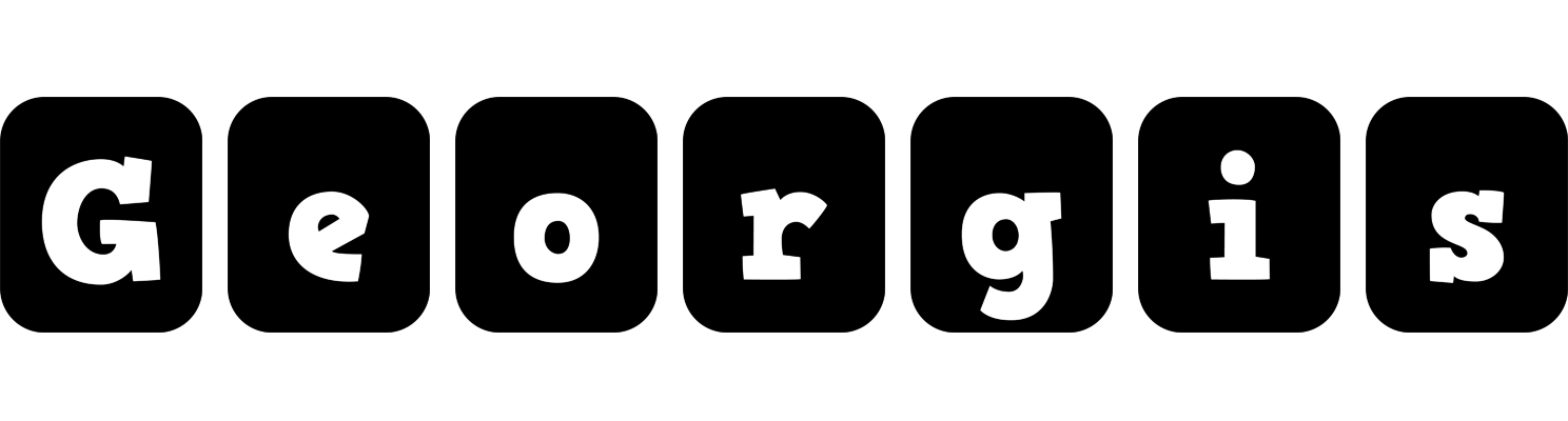 Georgis box logo