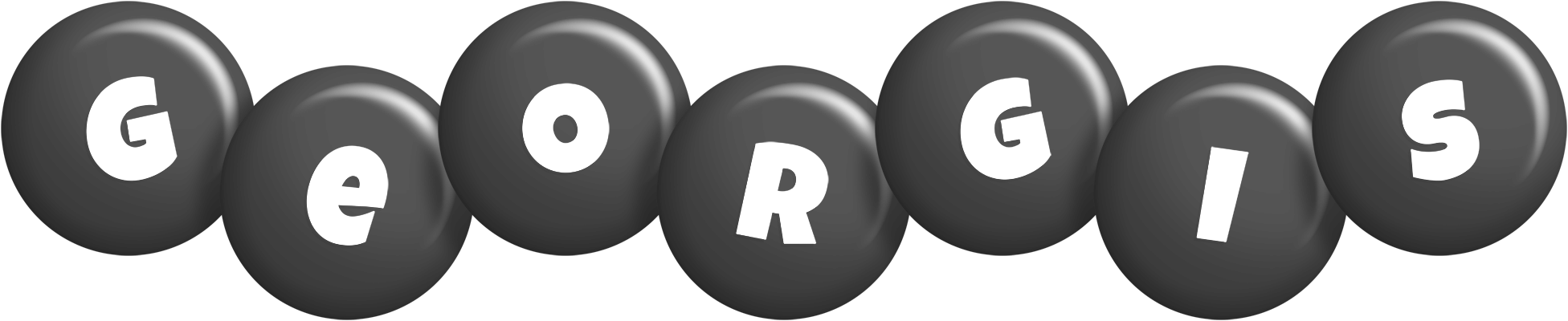 Georgis candy-black logo
