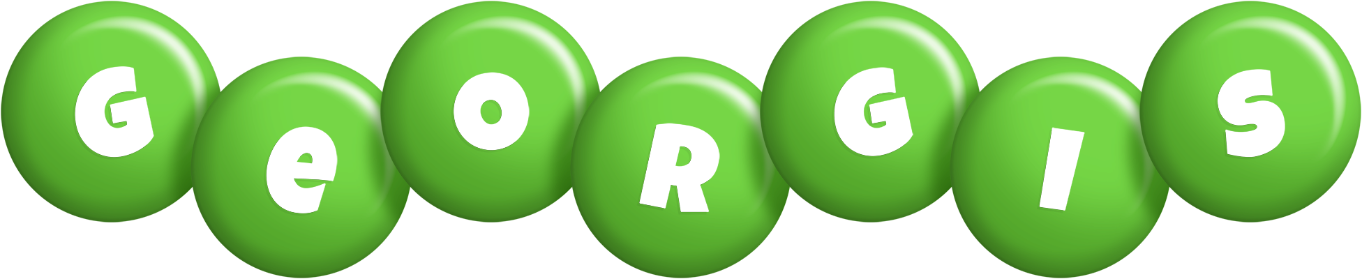 Georgis candy-green logo