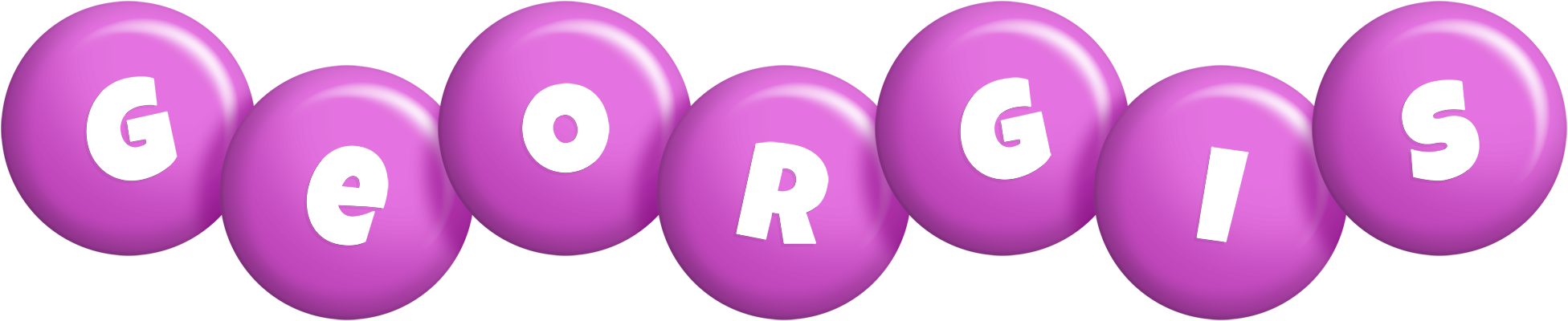 Georgis candy-purple logo