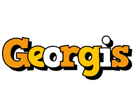 Georgis cartoon logo