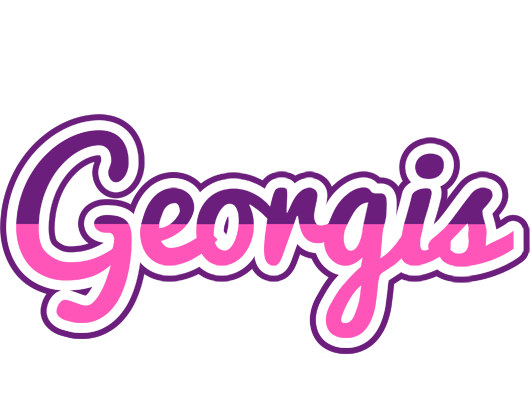 Georgis cheerful logo